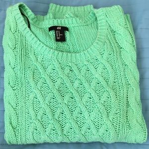 Like green sweater
